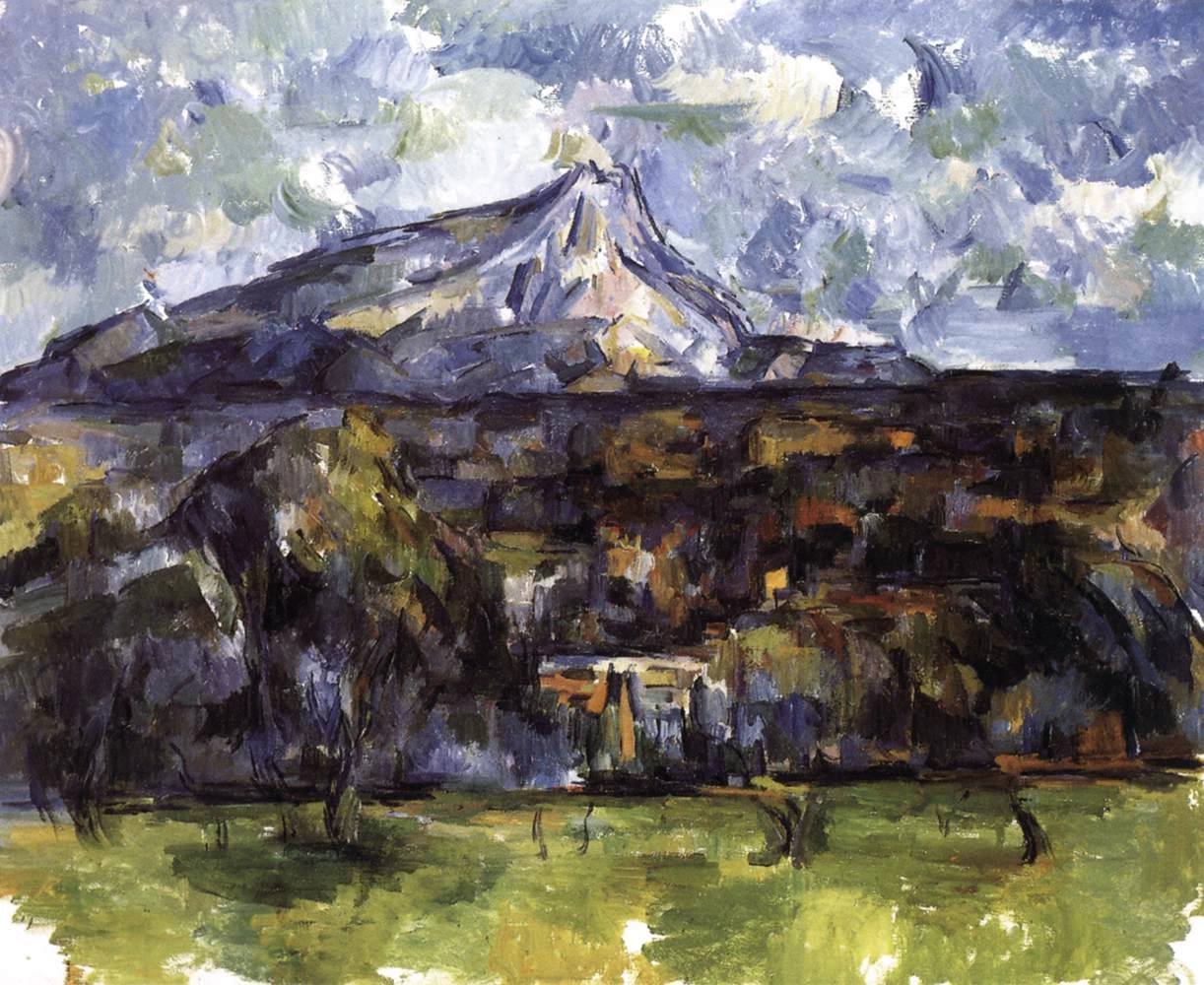 Mont Sainte - Victoire visto da Les Lauves, 1904, Nelson, Atkins Museum of Art, Kansas City